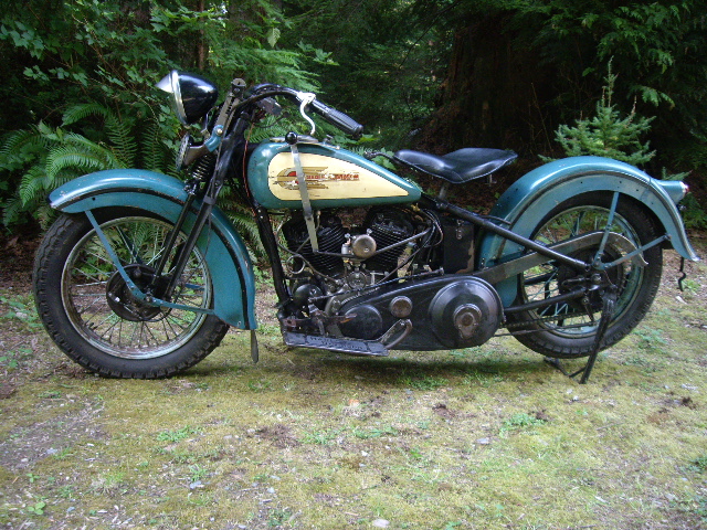 1936 Harley Davidson VLH w/4spd